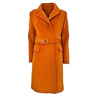 Women's Belted Wool Blend Coat