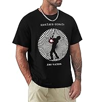 Gustavo Cerati T-Shirt Men's Short Sleeve Shirt Hip Hop Vintage Loose Tshirt Breathable Sports Tee