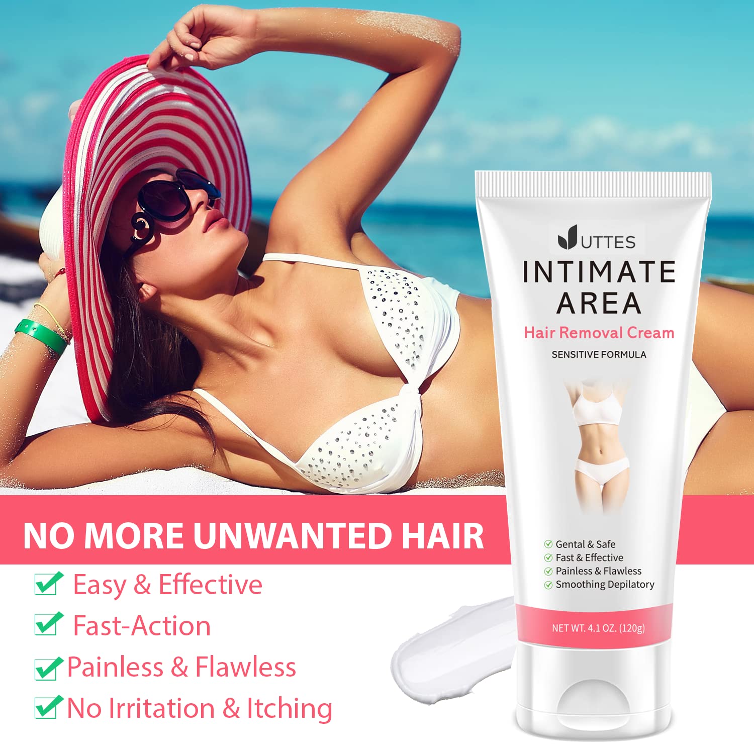 Honey & Jojoba Natural Hair Removal Cream (100 gm) – Shop FURR