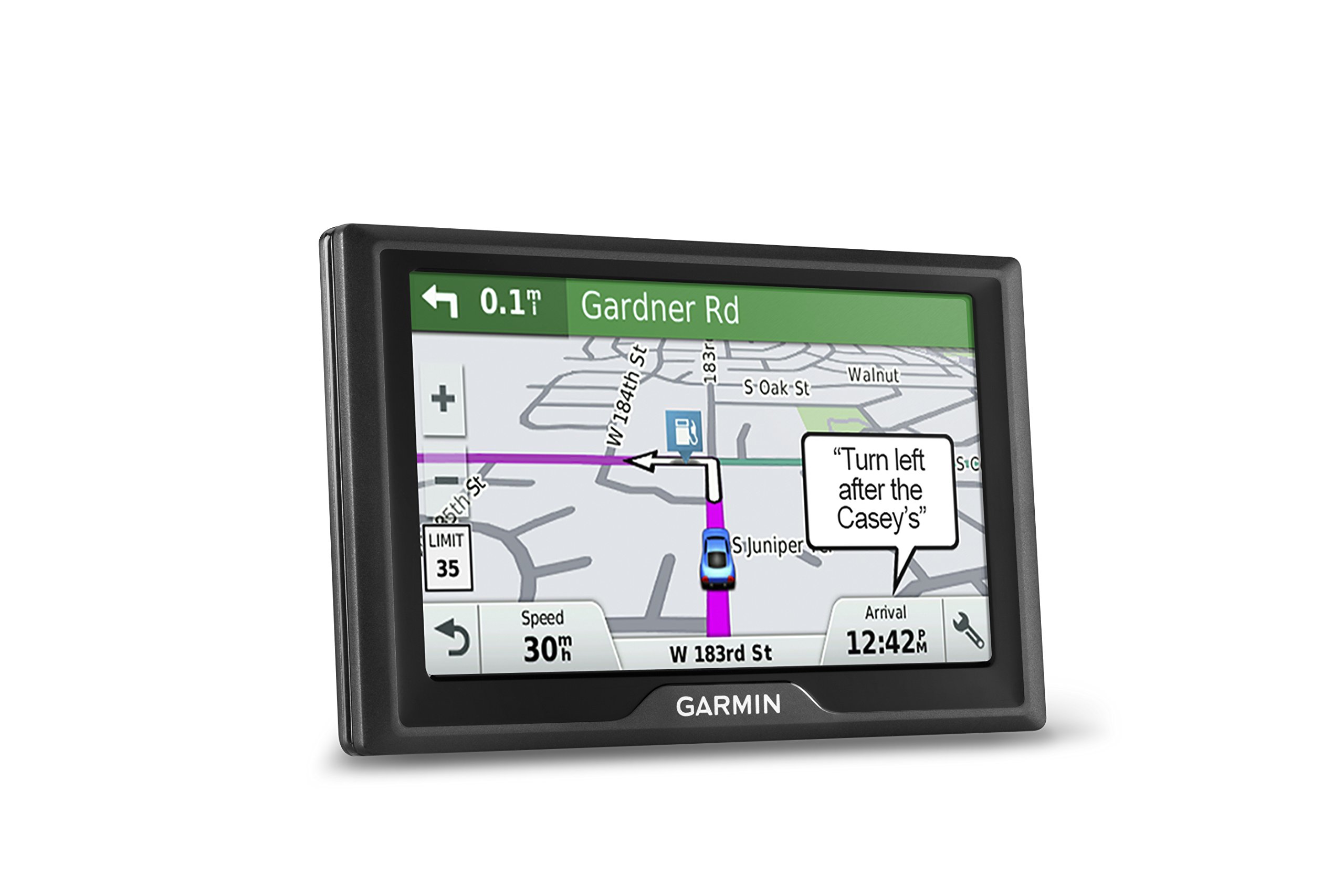 Garmin 010-01678-0B Drive 51 USA LM GPS Navigator System with Lifetime Maps, Spoken Turn-By-Turn Directions, Direct Access, Driver Alerts, TripAdvisor and Foursquare Data