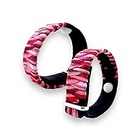 Anti Nausea Motion Sickness Bracelets-Adjustable Acupressure Band-Calming Stress Relief-Vertigo-Set of 2 (Small 6 1/2 in.)