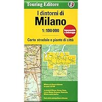 Milan and Surroundings: TCI 1:100K (English and Italian Edition)