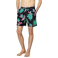 O'NEILL Men's 17 Tropical Volley Board Shorts - Water Resistant Swim Trunks for Men with Quick Dry Fabric and Pockets