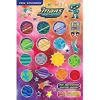 Vacation Bible School (VBS) To Mars and Beyond Foil Stickers (Pkg of 140): Explore Where God's Power Can Take You!
