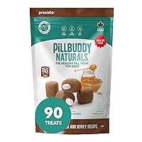 Pill Buddy Naturals - Honey Recipe Pill Hiding Treats for Dogs - Make A Perfect Pill Concealing Pocket Or Pouch for Any Size Medication - 90 Servings
