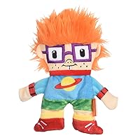 Nickelodeon for Pets Rugrats Chuckie Finster Flattie Plush Crinkle Dog Toy | 6 Inch Crinkle Toys for Dogs Nickelodeon Toys - Rugrats Toys for Dogs from Nickelodeon 90s | Small Plush Toys for Dogs