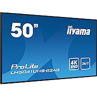 iiyama 50 3840x2160, 4K UHD VA Panel, LH5041UHS-B2AG