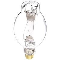 SYLVANIA Compact HID Lamp, 1000W Light Bulb, E39 Mogul Base, BT37, 100500 Lumens, 3800K, Clear (64469)