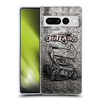 Head Case Designs Officially Licensed World of Outlaws Sprint Car Western Graphics Soft Gel Case Compatible with Google Pixel 7 Pro