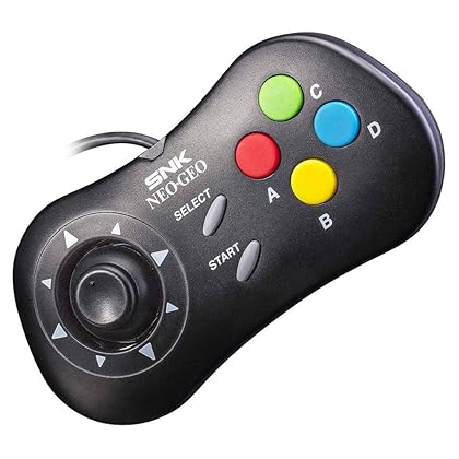 NEOGEO Mini Console Official Control Pad: Black (NEOGEO Mini)