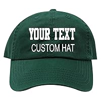 INK STITCH Customized Monogrammed Personalized Cotton Baseball Cap -Various Options