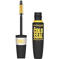 Maybelline Volum' Express Colossal Waterproof Mascara Makeup , Very Black, 1 Count