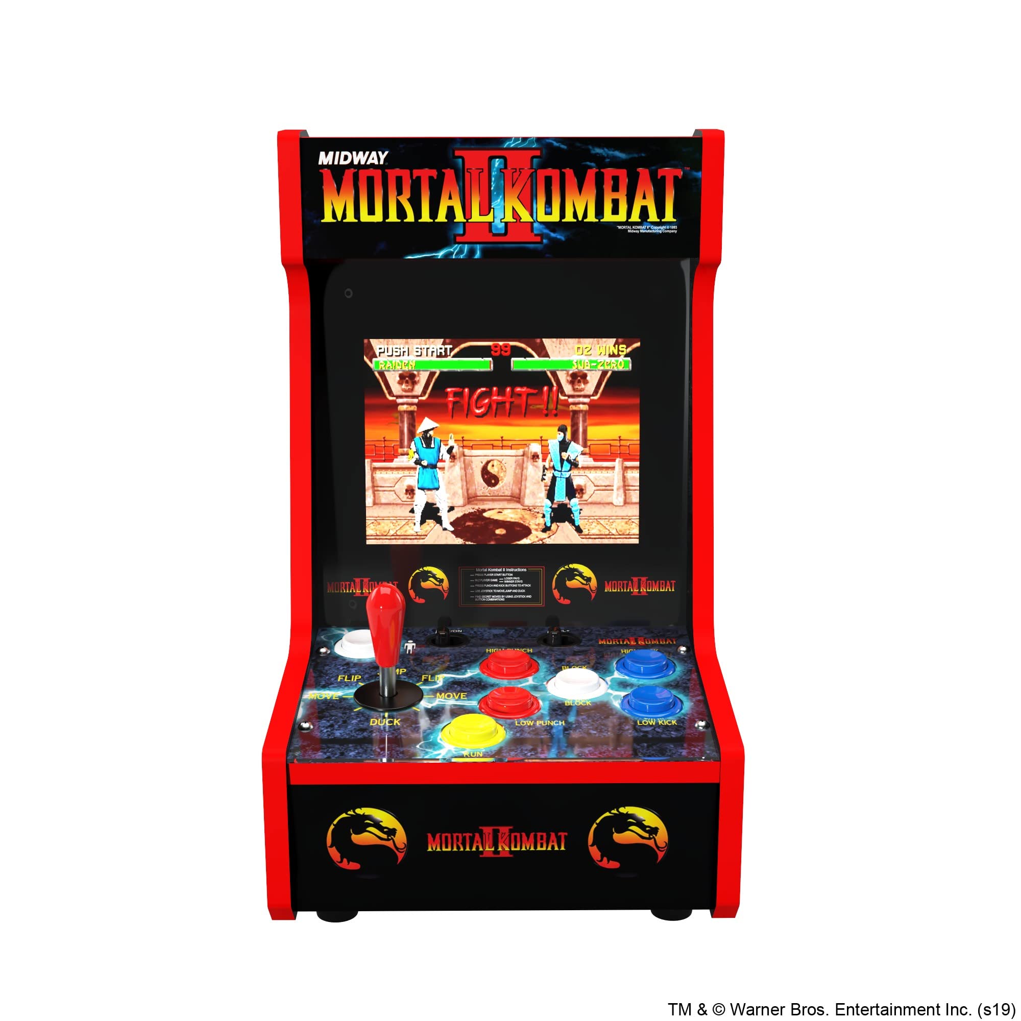 Arcade1UP Mortal Kombat Countercade 3 Games in 1