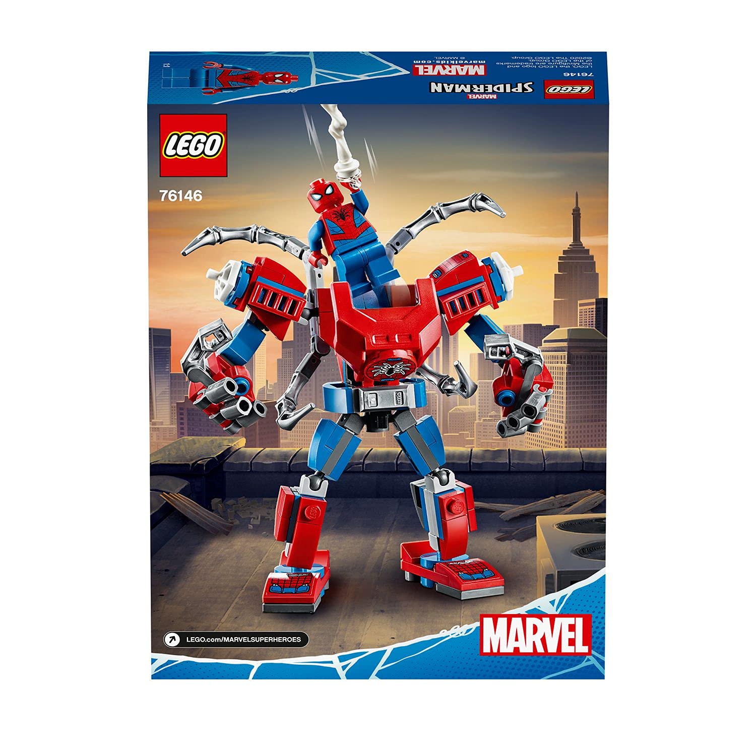 Mua LEGO Super Heroes Spider-Man Mech Suit 76146 trên Amazon Nhật chính  hãng 2023 | Giaonhan247