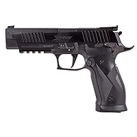 SIG SAUER X-Five CO2-Powered .177 Caliber Semi-Auto Black Air Pistol with 20rd Pellet Mag - CO2 Cartridges Not Included