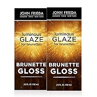 Brilliant Brunette Luminous Hair Glaze, Color Enhancing Glaze, Designed to Fill Damaged Areas for Smooth, Glossy Brown Color, 6.5 oz (Pack of 2)