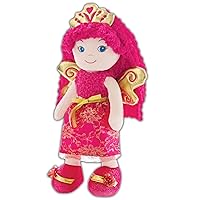 Leila Fairy Princess Baby Doll Pink, Hot Pink, Gold