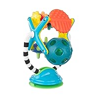 Teethe & Twirl Sensation Station 2-in-1 Suction Cup High Chair Toy | Developmental Tray Toy for Early Learning | for Ages 6 Months and Up