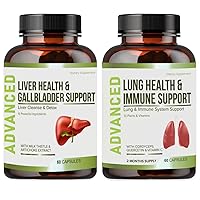 Lung Health & Immune Support Supplement - Lung Cleanse and Detox With Immunity Vitamins For Better Lungs, Immune Defense, Clear Lungs & Deep Breathing Including Quercetin & Cordyceps.Two Months Supply
