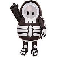 Fall Guys Skelly Inflatable Kids Costume | Officially Licensed | Halloween Outfit for Boys and Girls
