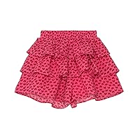 Youth Athletic Shorts Girls Flower Pants are Comfortable and Breathable 4t Spandex Shorts