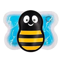 Buzzy - Healthcare Vibrating Ice Pack - Pain Relief for Injections, Vaccines, IV Placement & Short Procedures - As Seen On Shark Tank - Professional Tool - Mini - Striped