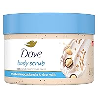 Scrub Macadamia & Rice Milk Reveals Visibly Smoother Skin Body Scrub That Nourishes Skin 10.5 oz