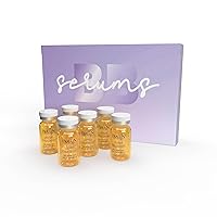 BRUUN BB Glow Serum Ampoule – A (Pack of 6) SD Gold Ampoule for Healthy Skin Tissue Growth – A Skin Care Kit for Spa, School, Estheticians use with Derma Pen for Fresh Look and Natural Beauty Results