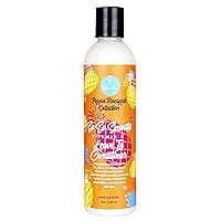 Poppin Pineapple So So Smooth Vitamin C Leave In Conditioner - Conditions & Softens Hair - For Wavy, Curly, and Coily Hair Types, 8 Ounces