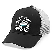 Gifts for Women Hat Birthday Cruise 36th Hat & Birthday Travel Hats and Birthday Camping Hat & Gifts