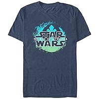 STAR WARS Men's The Rise of Skywalker Rebel Wave Logo T-Shirt