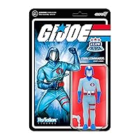 G.I. Joe Reaction Figures Wave 1b - Cobra Commander (Glow Patrol) Classic Collectibles and Retro Toys