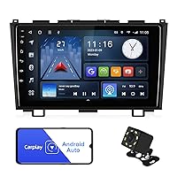 9' Vehicle radios for Honda CR-V 2007 2008 2009 2010 2011 IPS HD Touchscreen Screen Car Stereo with Carplay & Android Auto Support Rearview Camera GPS Navigation FM WiFi BT
