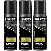 TRESemmé TRES Two Aerosol Hair Spray Extra Hold,Travel Size,1.5 oz(Pack of 3)