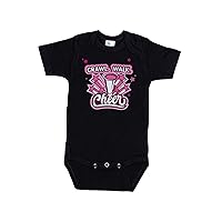 Cheerleader Onesie/Crawl Walk Cheer/Baby Cheerleading Outfit/Super Soft Bodysuit