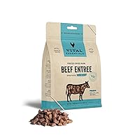 Vital Essentials Freeze Dried Raw Dog Food, Beef Mini Nibs Entree, 5.5 oz