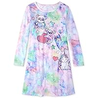 The Children's Place Girls' Single Long Sleeve Nightgowns