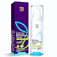 Piel del Sol Alcohol-Free Facial Toner for Exfoliation, Intensive Hydration with Natural Antioxidants for Skin Regeneration, Ideal for All Skin Types, and Soothing & Revitalizing Face Toner 100ml