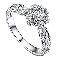 Gift Ring Women Out Jewelry Wedding Engagement Accessories Hollow Rings Friendship Rings