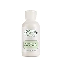 Mario Badescu Hydrating Hand Cream for Dry Cracked Hands - Hand Care Infused with Revitalizing Peppermint - Absorbs Quickly, Non-Greasy and Delivers Lightweight Hydration, 4 Fl Oz