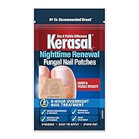 Nighttime Renewal Fungal Nail Patches - 14 Patch - Overnight Nail Repair for Nail Fungus Damage, 8-Hour Nail Treatment Restores Healthy Appearance