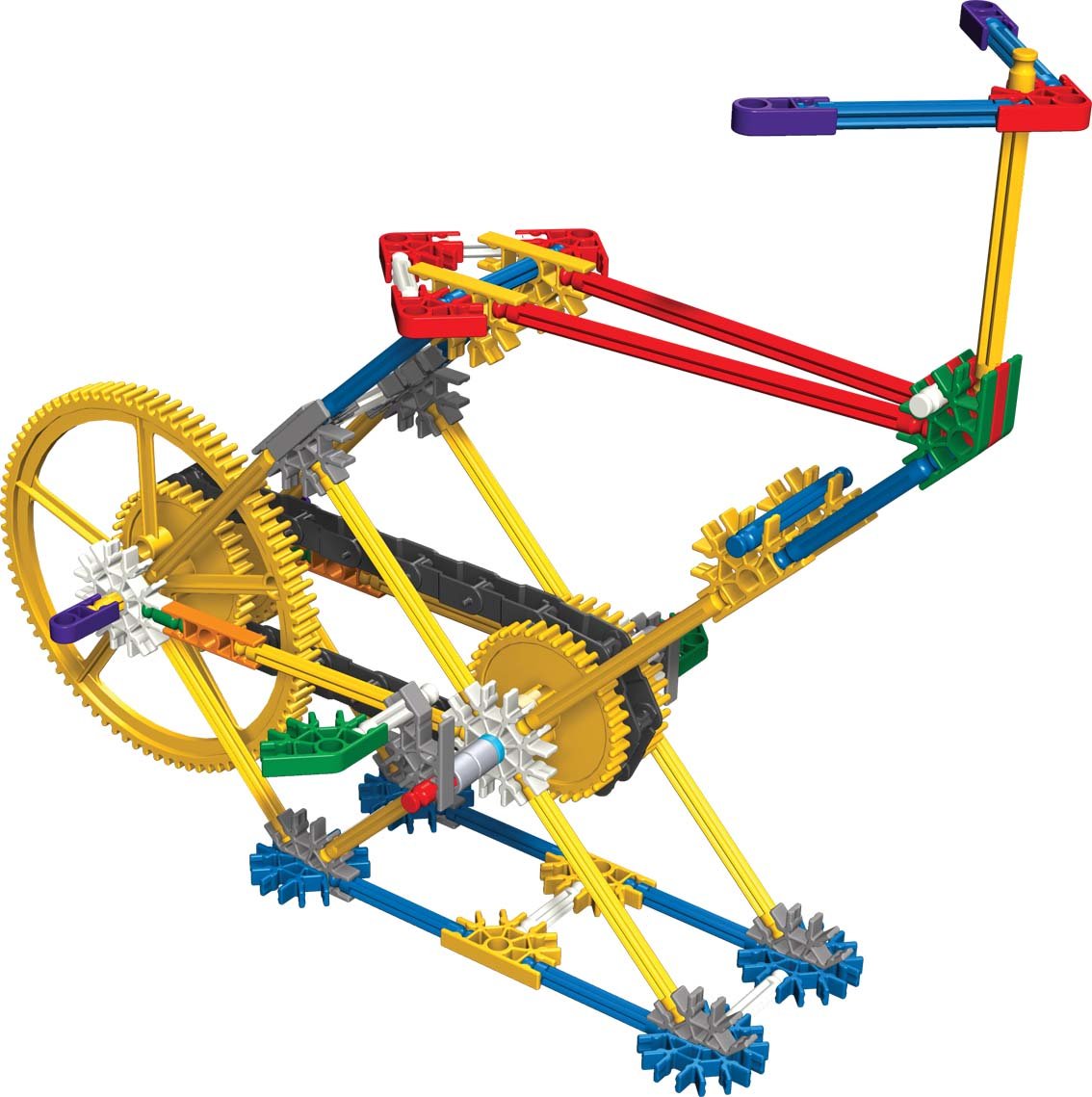 K'NEX Education - Intro to Simple Machines: Gears Set – 198 Pieces – Grades 3-5 – Engineering Education Toy