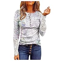 Plus Size Long Sleeve for Women T Shirts Shirts for Women Shirt Y2K Tops Womens Blouses and Tops Dressy Womens Tops Dressy Casual T Shirts Plaid Purple XL