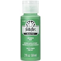 FolkArt Acrylic Paint in Assorted Colors (2 oz), 408, Green