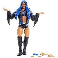 WWE Sasha Banks Elite Collection Series 83 Action Figure 6 in Posable Collectible Gift Fans Ages 8 Years Old and Up​