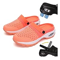Air Cushion Orthopedic Slip on Shoes, 2023 New Air Cushion Slip-on Walking Shoes Orthopedic Diabetic Walking Shoes for Women Wide Width, Arch Support Orthopedic Stretch Sandals Slippers