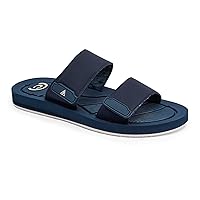 Cobian Men's Odyssey Water-Friendly Sandals with Adjustable Straps and AquaTread Outsole