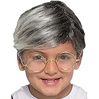 Forum Novelties Child's Old Man Wig, As Shown, One Size