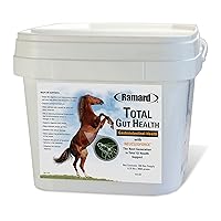 Total Gut Health Equine Digestive Support - Equine Gut Health Supplement Probiotics for Horses, Healthy Gut Vitamins, Gastric Relief, Optimum Digestive Health for Horses 6.75 lbs,180-Day Supply