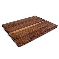 John Boos Boos Block R-Board Series Large Reversible Wood Cutting Board, 1.5-Inch Thickness, 24